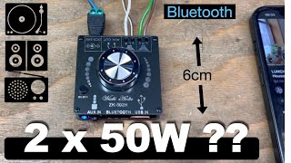 20 € Bluetooth Verstärker Modul im Test - Alte Lautsprecher billig akt