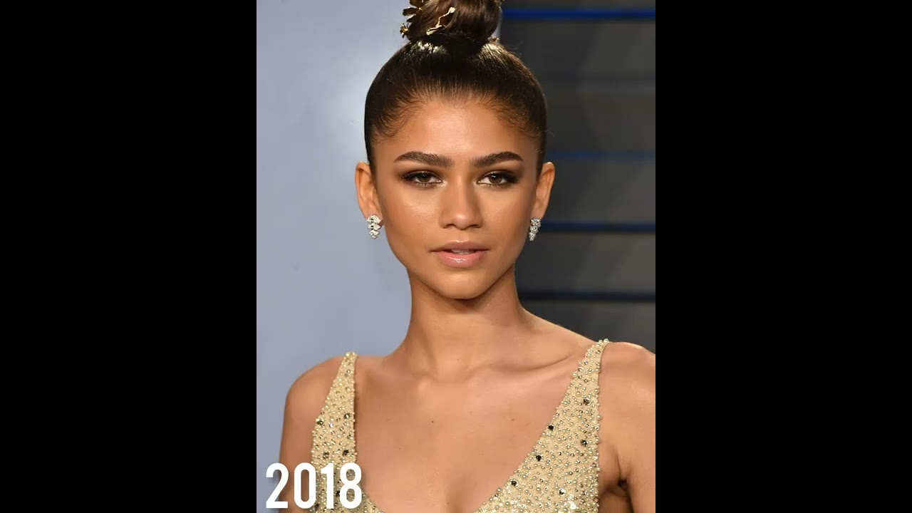 zendaya transformation (2012 - 2022) #shorts #zendaya #transformation