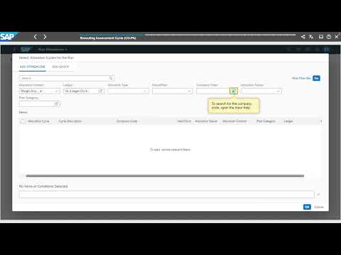 Margin Analysis - Executing Assessment Cycle (CO-PA) - parte 1