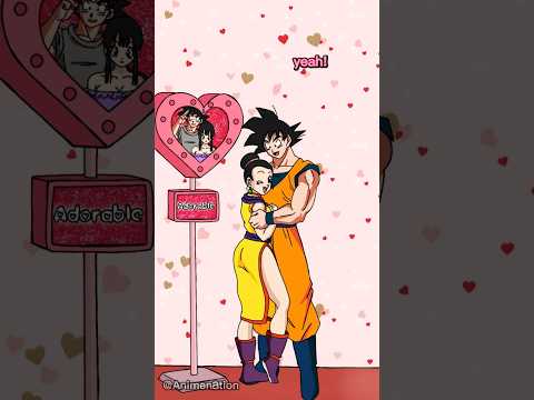 Couple-O-Meter (Animation) #shorts #dragonball