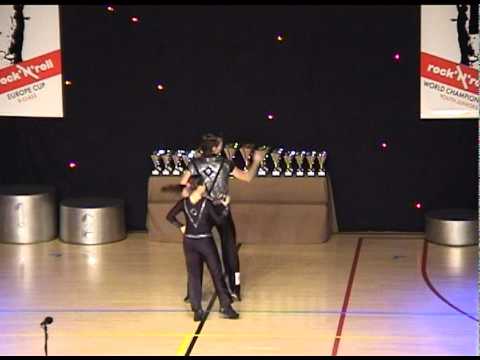 Europe Cup 2010 - RR - B class- Jakub SKODA   Vera VACKOVÁ CZE -- Final -- Place 7  Acrobatic