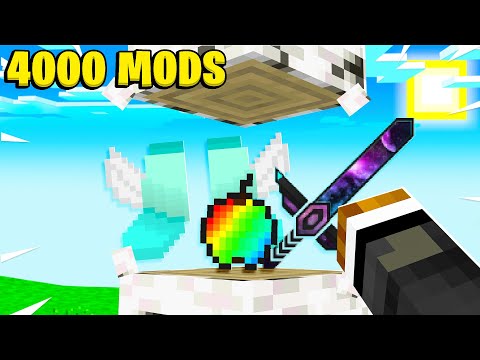 BREAKING The Minecraft Server With Over 4000 Mods In Minecraft | JeromeASF
