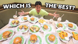 I Ate Every BURGER on the Menu at FARMER BOYS!
