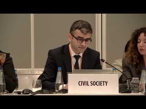 Vusal Mammadzada speech at OSCE Human Dimension Meeting 09.10.2024