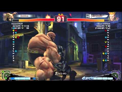 Itabashi Zangief (Zangief) vs ACE・EIRIN (Guile) - AE 2012 Match *720p*
