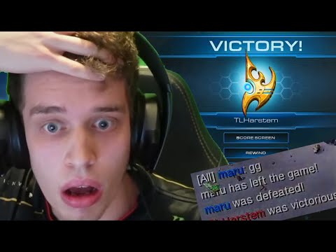 BEST OF HARSTEM'S REACTIONS ! (vs Maru & Clem) | ASUS ROG Online 2020 StarCraft II