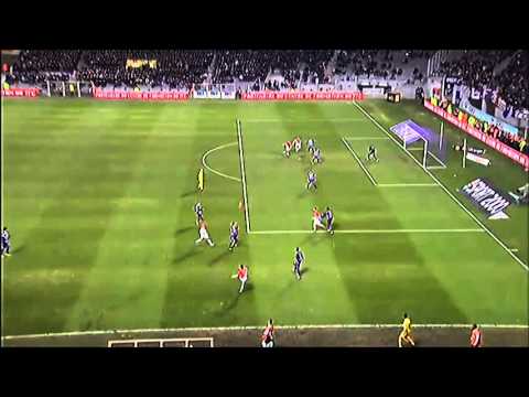 Gol de tijera de Lucas Ocampos (Toulouse FC 0 - 2 AS Monaco FC)