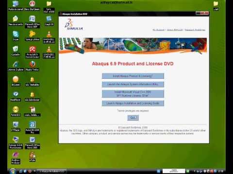 comment installer abaqus 6.10