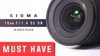 Video thumbnail for Sigma 16mm f/1.4 | In-Depth Review - MUST HAVE LENS! by David Zhou