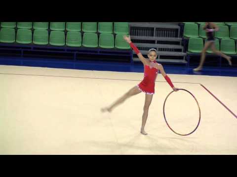 Winter Princess 2012 Ramila Sadikov EST  pre junior hoop all around