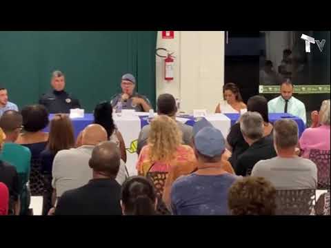 Espaço Aberto - Reunião mensal de Abril - Conseg Itanhaém. Ocorreu em