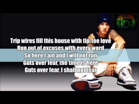 Eminem - Guts Over Fear ft. Sia Lyrics