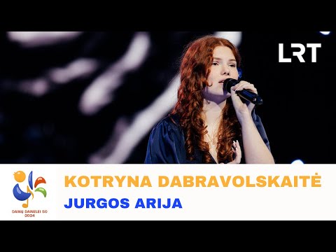 Kotryna Dabravolskaitė – „Jurgos arija“ | „Dainų dainelė 2024