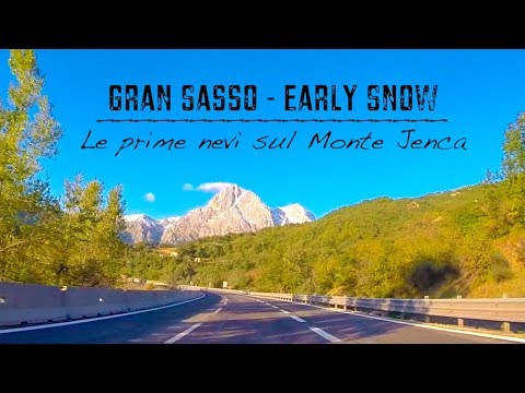 Gran Sasso: prima neve di settembre | Drone DJI Mavic Pro