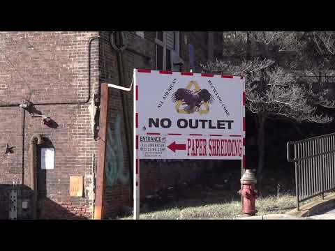 Recycling Center Fire