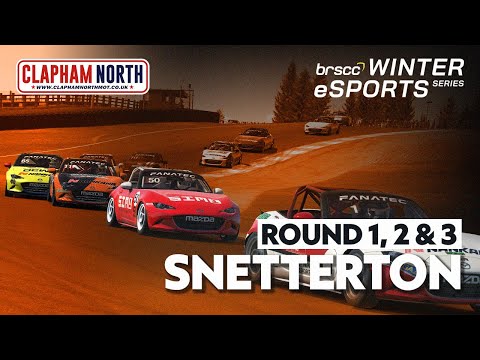 2026 Clapham North BRSCC Winter eSports Series | Rounds 1, 2 & 3 at Snetterton