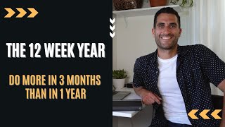 Get More Done in 3 Months than in 1 Year: Mid-year recap and The 12 Week Year