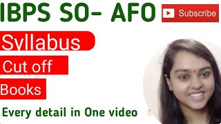 IBPS SO AFO || AGRICULTURE FIELD OFFICER
