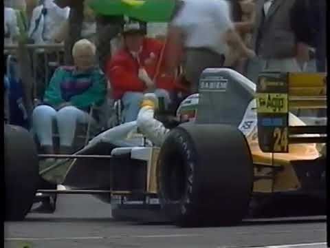 1992 F1 British GP - Gianni Morbidelli retire