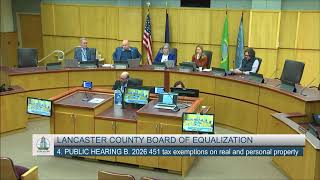Lancaster County Board of Commissioners Meeting May 19, 2026