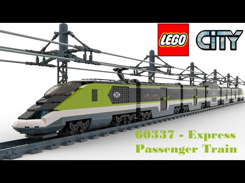LEGO® - 60337 - Express Passenger Train - New exclusive unofficial images