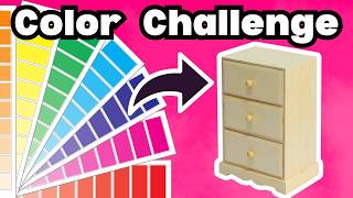 Painting With Random Colors - Challenged by @RoseRequinCrafts