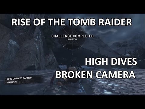 rise of the tomb raider how to high dive rise of the tomb raider how to high dive