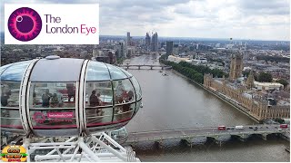 London Eye - Amazing Views to Big Ben, Parliament, Buckingham Palace and Along the Thames!