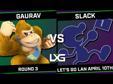 Gaurav (Donkey Kong) vs Slack (Game & Watch) - LXG Let's Go LAN April 10th