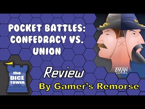 Pocket Battles: Confederacy vs Union Review - with Gamer's Remorse