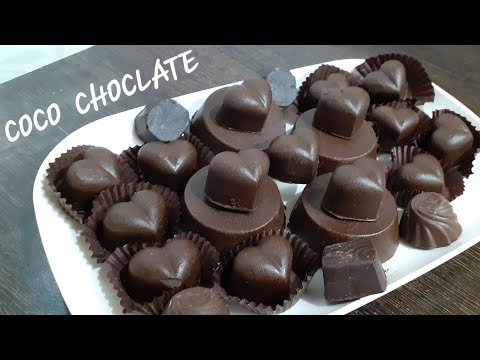 HOMEMADE CHOCOLATE | COCO CHOCOLATE | COCO CASHEWS CHOCOLATE