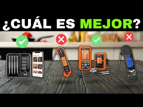 ✅ TOP 9 Mejores TERMÓMETROS de COCINA Digitales [2026] 🍖 Para CARNE, Horno y Barbacoa Baratos Amazon