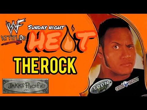Know Ur role! WWF WWE Jakks Pacific Sunday Night Heat Rebellion Series 2: The Rock 4K video review.