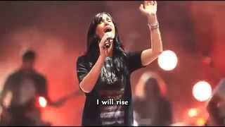 Hillsong - Beneath the Waters (I will Rise) - with Subtitles Lyrics [Hillsong Live Cornerstone Album
