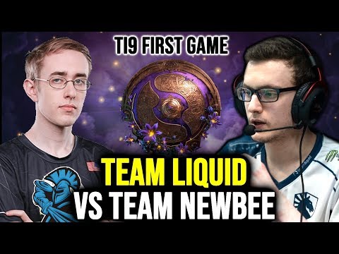LIQUID vs NEWBEE - FIRST SERIES OF #TI9 - DEBUT Match For New Newbee Team - THE INTERNATIONAL 2019