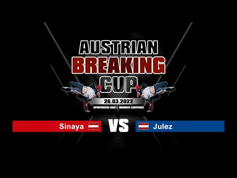 Austrian Breaking Cup 2022 | 1vs1 B-Girl | TOP8 – Sinaya -VS- Julez