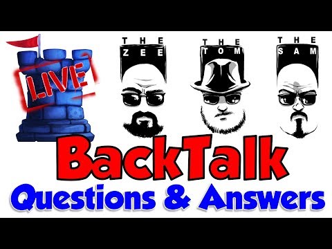 BackTalk LIVE!!: Questions & Answers