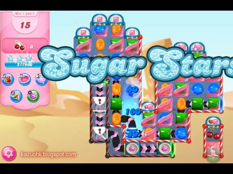 Candy Crush Saga Level 8971 (3 stars, No boosters)