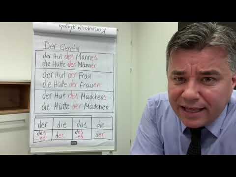 Nemački jezik: 52. lekcija - genitiv