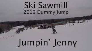 preview picture of video 'Ski Sawmill 2019 Dummy Jump'