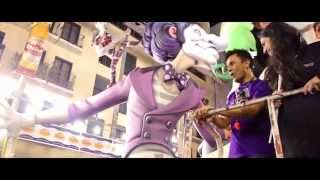 Súper II MacroBatucada Brasilera "Pantomima" Falla PLAZA DEL PILAR, Valencia Marzo 2015