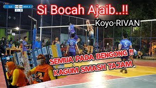 Download lagu SEMUA BENGONG DAN KAGUM LIAT SPIKE TAJAM SI BOCAH AJAIB 'RIVA,DEWA,RIZKY CS BIKIN PENONTON HISTERIS mp3