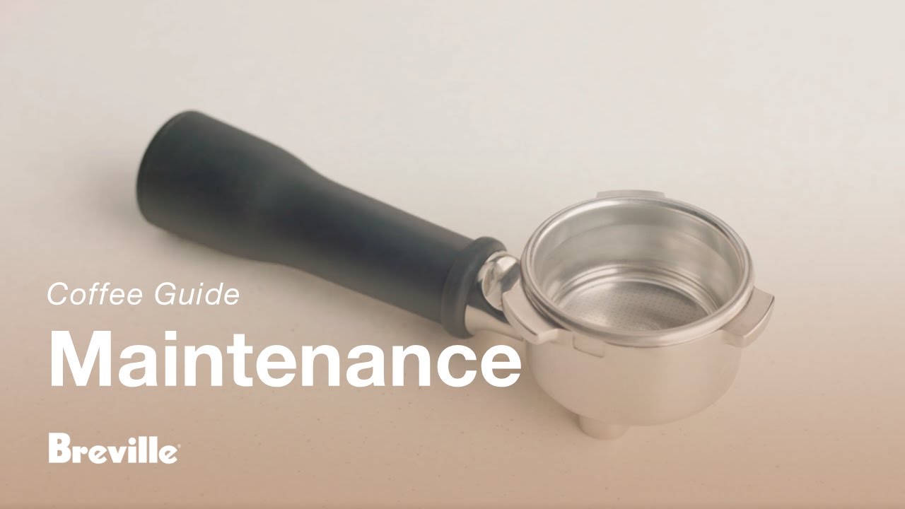 How to clean portafilter and filter basket