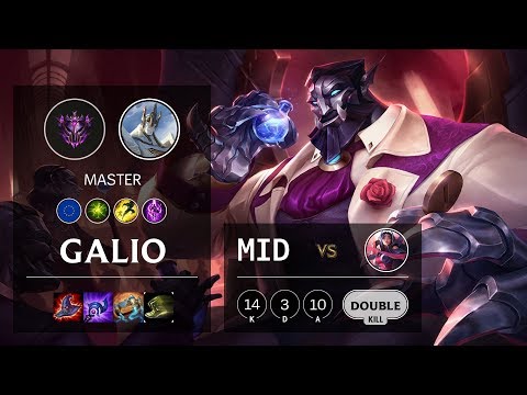 Galio Mid vs Irelia - EUW Master Patch 10.5