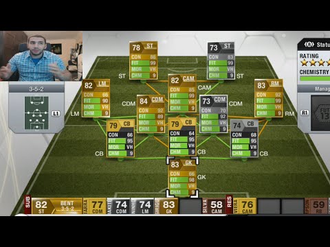 My Favourite FIFA 13 Squad FIFA 13 Ultimate Team