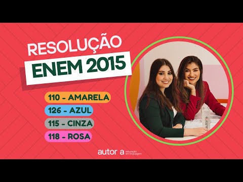 Enem 2015  - Autoria Linguagem - Questão 110 | Linguagens, prova amarela