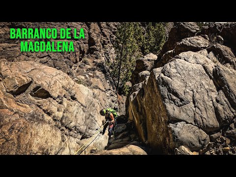 Barranquismo en Tenerife: Descenso del Barranco de la Magdalena | Ruta completa