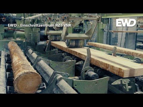 EWD Kreissägetechnik, Einschnittzentrum RZT-VNK, Scierie Laresche, Sainte-Colombe/FR 2023