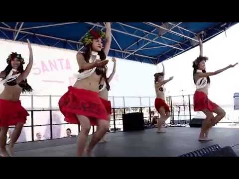 Puehu Te Miti - Ori Tahiti Aparima style - Leolani's students of the Los Angeles Belly Dance Academy