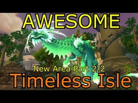 Complete Tour of The New Timeless Isle Area WoW MoP How To Guides (Part Two)